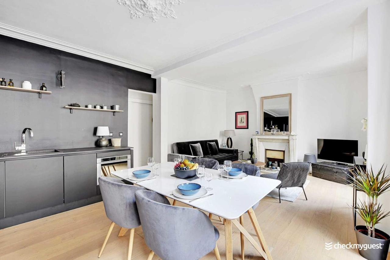 Elegant Apartment - 1Br-4P - Les Batignolles Paris Bagian luar foto