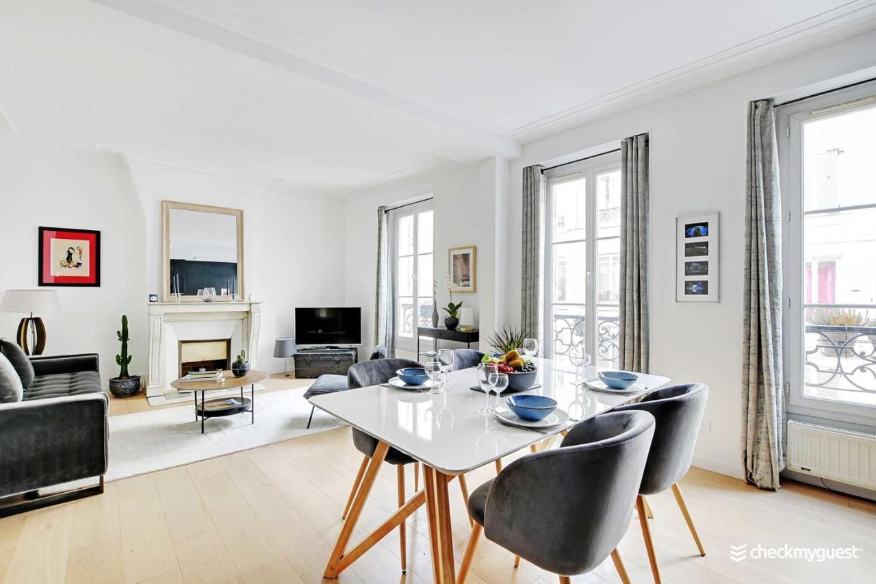 Elegant Apartment - 1Br-4P - Les Batignolles Paris Bagian luar foto