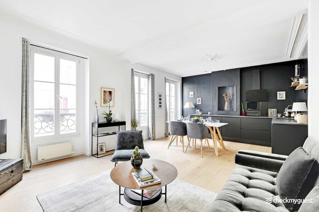 Elegant Apartment - 1Br-4P - Les Batignolles Paris Bagian luar foto